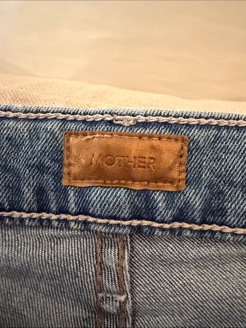 MOTHER size 24 The hustler ankle Blue Flare Jeans - Picture 2 of 6